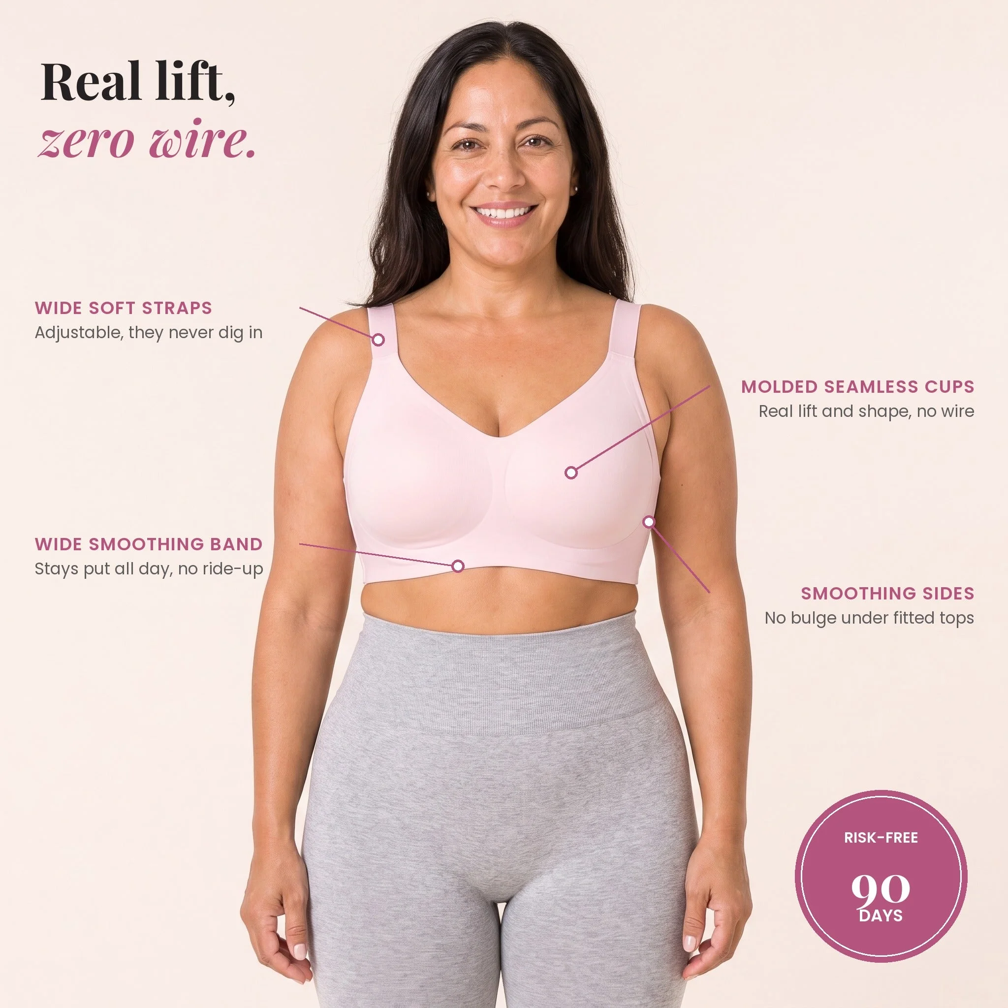 Sculpt Bra · Wireless Lift