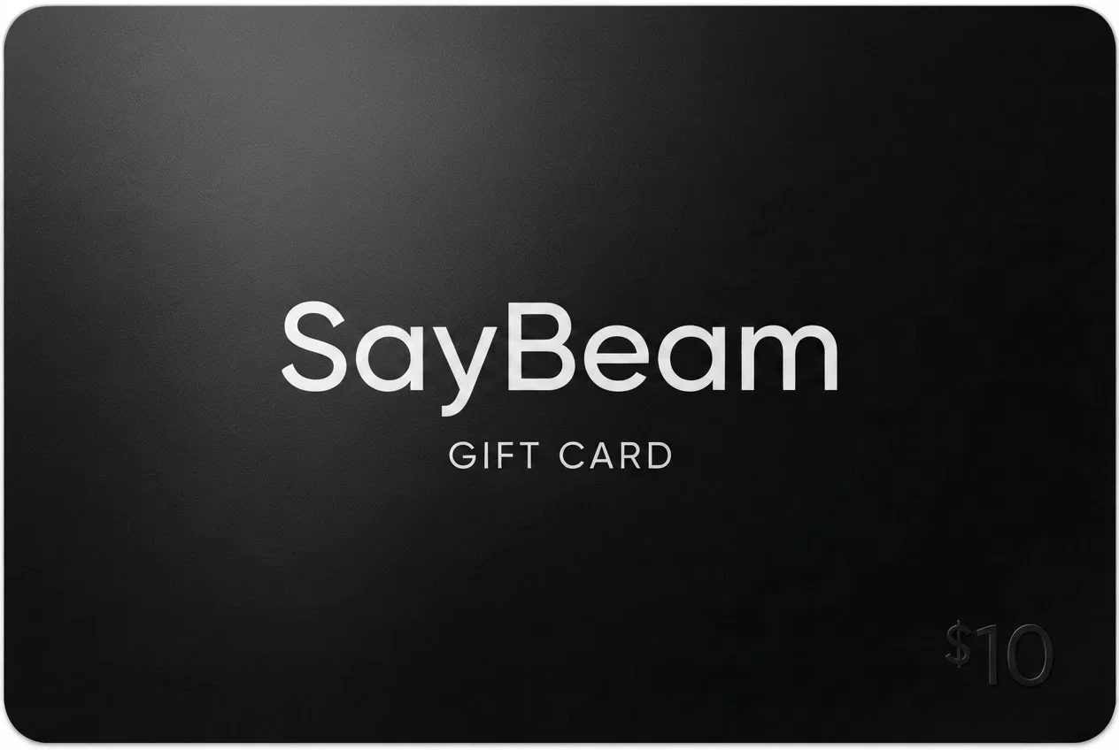SayBeam $10 Bonus Card
